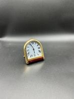 Wekker, Bureauklok - Cartier - Verguld - 1970-1980