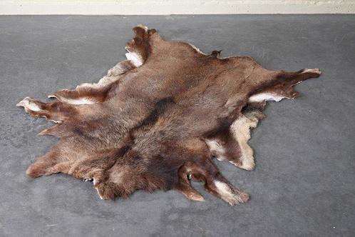 Vloerkleed - 95 cm - 115 cm - stukken moeflon huid, Verzamelen, Dierenverzamelingen