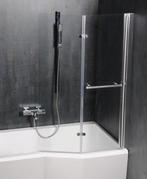 Aanbieding: Vouwbare Badwand Sapho Odessa 97 cm Zilver, Doe-het-zelf en Bouw, Ophalen of Verzenden, Nieuw, Bad