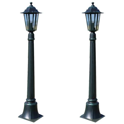 vidaXL Tuinlampen 2 st Preston 105 cm, Tuin en Terras, Buitenverlichting, Nieuw, Verzenden