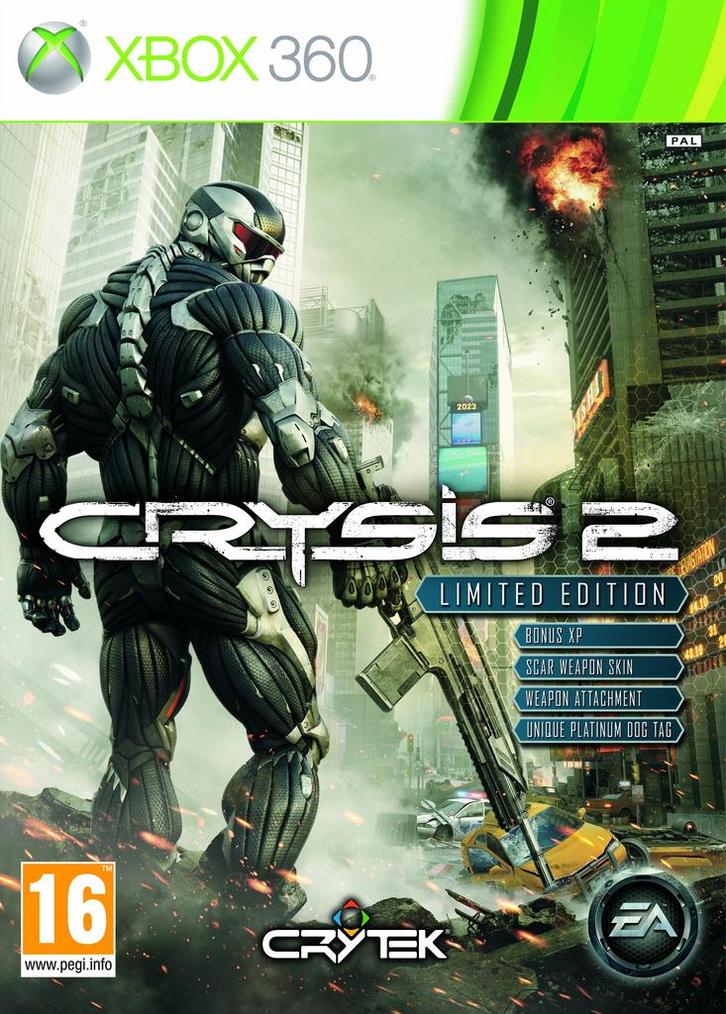 Crysis 2-Limited Edition (Xbox 360) Gebruikt, Games en Spelcomputers, Games | Xbox 360, Ophalen of Verzenden