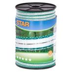 Ruban star classe blanc/vert 12mm 200m, Jardin & Terrasse