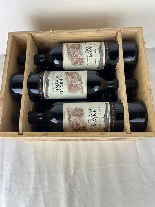 2016 Château Franc Mayne - Bordeaux, Saint-Émilion Grand Cru, Verzamelen, Wijnen