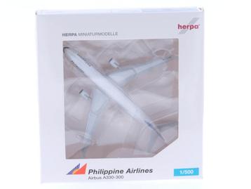 Schaal 1:500 Herpa 517867 Philippine Airlines Airbus A330..., Ophalen of Verzenden