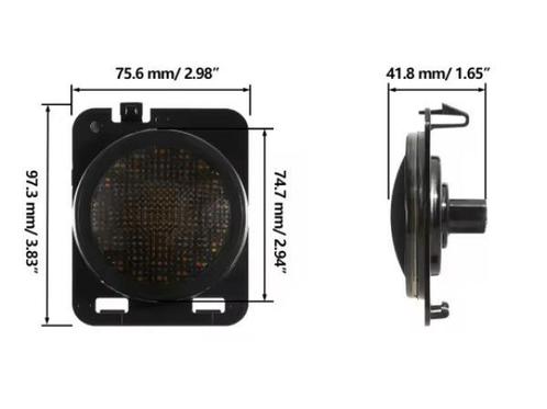 Veiling - LED-zijknipperlicht Jeep Wrangler JK 2007-2015, Auto's, Jeep, Gebruikt