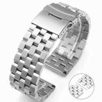 DrPhone SteelCraft PrecisionFit - Metalen 20mm Horlogeband -, Bijoux, Sacs & Beauté, Verzenden