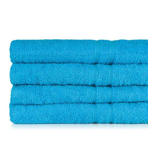 Handdoek Turquoise 50x100cm 100% katoen - Treb ADH, Huis en Inrichting, Keuken | Textiel, Theedoek of Handdoek, Overige kleuren