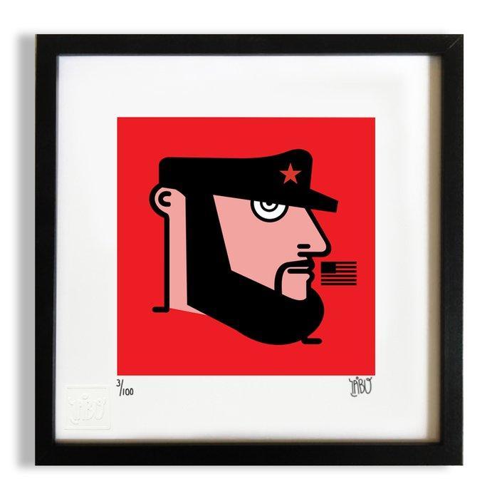 IABO - Fidel (Portrait of Fidel), Antiek en Kunst, Kunst | Designobjecten