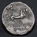 Romeinse Republiek. D. Junius Silanus L. f., c. 91 v.Chr..