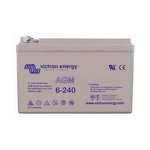 Victron 6V 240Ah (C20) AGM Deep Cycle-accu M6 (Loodaccu), TV, Hi-fi & Vidéo, Batteries, Envoi