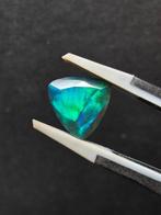 1.57ct Zwarte Opaal Faceted - Hoogte: 10 mm - Breedte: 9,6