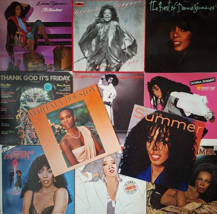 Donna Summer, Gloria Gaynor and Whitney Houston - 11 x, Cd's en Dvd's, Vinyl Singles