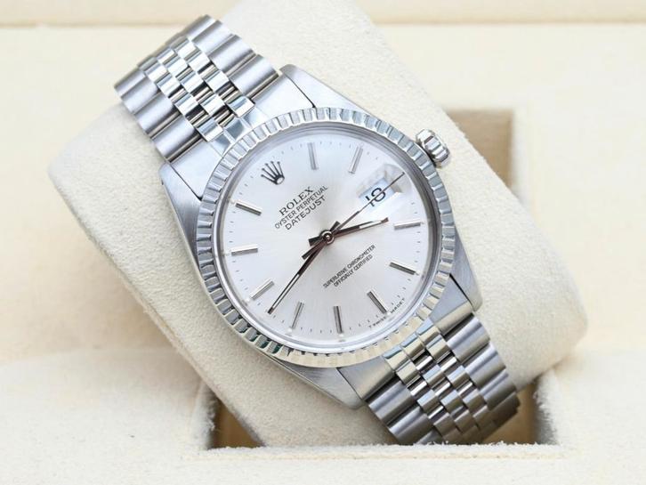 Rolex Datejust Ref. 16030 Year 1982 (Box & Papers), Bijoux, Sacs & Beauté, Montres | Hommes, Enlèvement ou Envoi