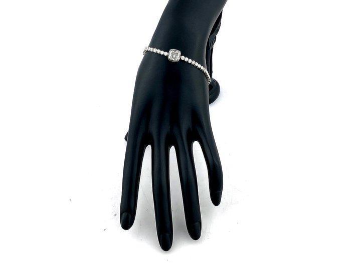 Armband - 14 karaat Witgoud - 2.95ct. tw. Diamant, Bijoux, Sacs & Beauté, Bracelets