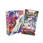 Pokémon Scarlet & Violet Mini Portfolio + Booster, Hobby & Loisirs créatifs, Ophalen of Verzenden