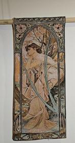 Arazzo Alfons Mucha LE SOIR - Art Nouveau - Afgewerkt en