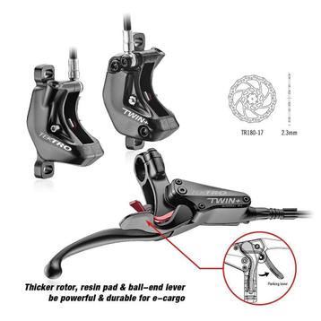 Tektro Hydraulische Schijfrem HD-E745 - Rechts/Links beschikbaar voor biedingen