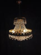 Kroonluchter - Kristal, Messing, Brons - Antieke, Antiek en Kunst