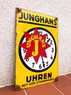 Rare Vintage JUNGHANS Uhren Watches Shop Door Advertising, Antiek en Kunst