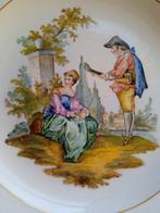 Meissen - Schotel - Porselein - Het antieke decoratieve bord