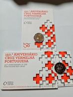Portugal. 2 Euro 2014 Cruz Vermelha (2 monete) Proof + BU, Postzegels en Munten, Munten | Europa | Euromunten