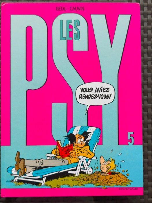 Les Psy T5 + dédicace - C - 1 Album - Herdruk - 2003, Livres, BD