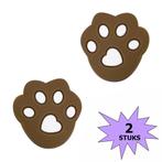 Fako Bijoux® - Tennisdemper - Poot - Bruin - 2 Stuks, Sport en Fitness, Tennis, Verzenden, Nieuw