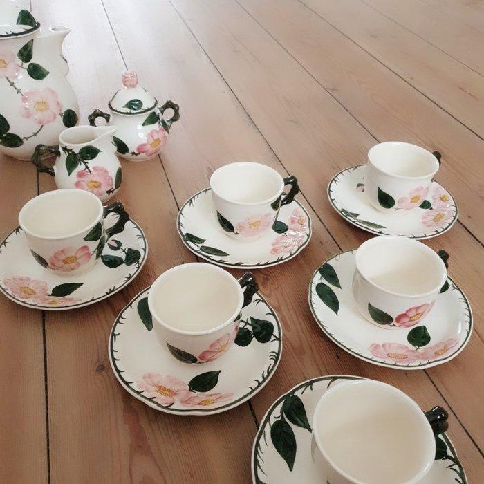 Villeroy & Boch - Koffieservies (15) - Wild-Rose - Keramiek, Antiek en Kunst, Antiek | Meubels | Tafels
