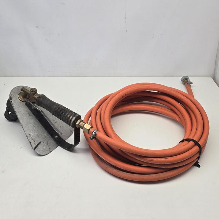 Varkenshaarbrander RVS Branderkop Incl. Slang | Gebruikt, Tuin en Terras, Onkruidbranders, Nieuw, Ophalen of Verzenden