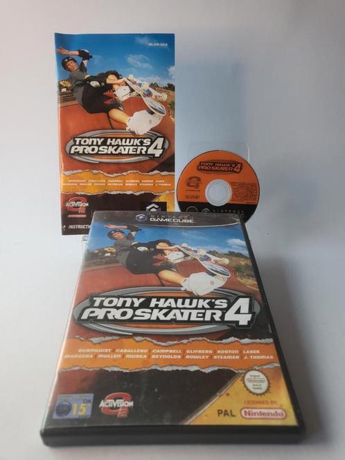 Tony Hawks Pro Skater 4 Nintendo Gamecube, Games en Spelcomputers, Games | Nintendo GameCube, Zo goed als nieuw, Ophalen of Verzenden