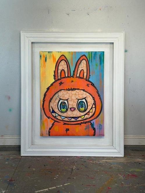 Dillon Boy (1979) - Original DBOY Labubu Painting Monsters, Antiek en Kunst, Kunst | Schilderijen | Modern