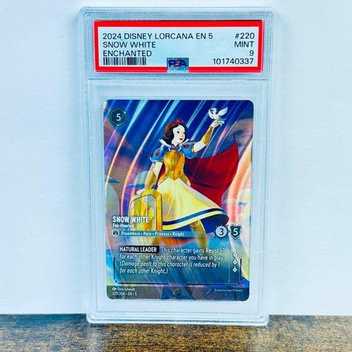 Disney Graded card - Lorcana - Snow White Enchanted - Disney, Verzamelen, Overige Verzamelen
