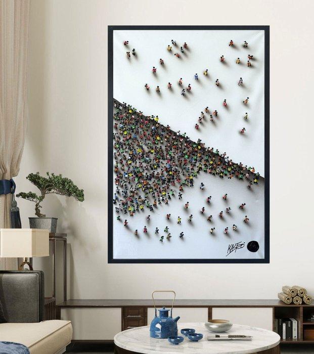 Kastro - Kastro - Kriatures Coffee #441 - XL - NO Reserve, Antiek en Kunst, Kunst | Schilderijen | Modern