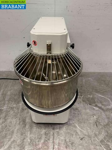 RVS HCB Spiraalkneder deegmenger deegmixer 40 liter 400V, Ophalen of Verzenden
