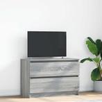 vidaXL Tv-meubel 80x35x54 cm spaanplaat grijs sonoma, Huis en Inrichting, Kasten |Televisiemeubels, Verzenden, Nieuw