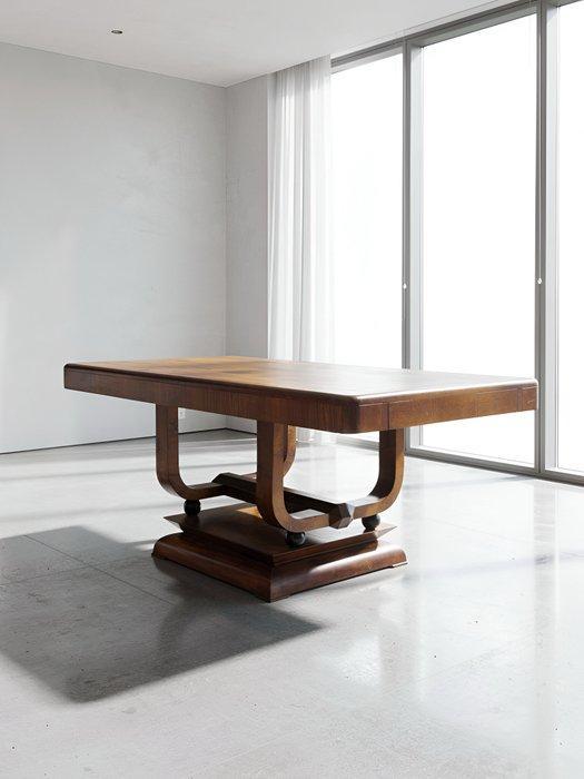 Eettafel - Walnoot, Wortelnotenhout, Hout, Antiek en Kunst, Kunst | Designobjecten