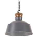 vidaXL Hanglamp industrieel E27 32 cm grijs, Huis en Inrichting, Verzenden, Nieuw