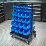 Datona Verrijdbaar opbergsysteem met 60 voorraadbakken -, Doe-het-zelf en Bouw, Ophalen of Verzenden, Nieuw