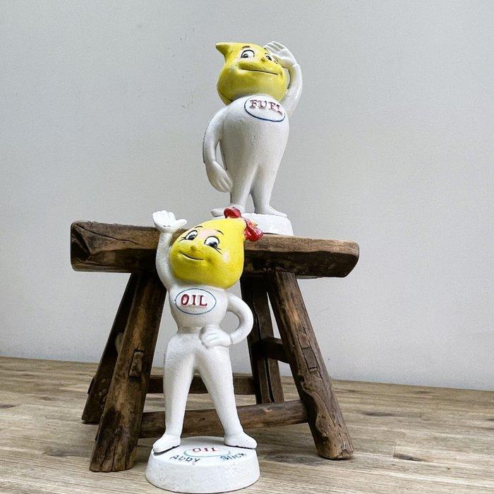 Esso - Spaarpot (2) - Gietijzer, Antiek en Kunst, Curiosa en Brocante