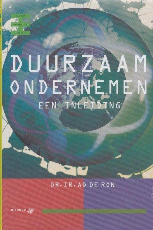 Duurzaam ondernemen / Een inleiding / Kluwer Management, Boeken, Economie, Management en Marketing, Zo goed als nieuw, Verzenden