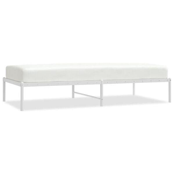 Bedframe metaal wit | Tweede Kansje OP = OP!, Huis en Inrichting, Slaapkamer | Bedden, 90 cm, 190 cm of minder, Wit, Nieuw, Metaal