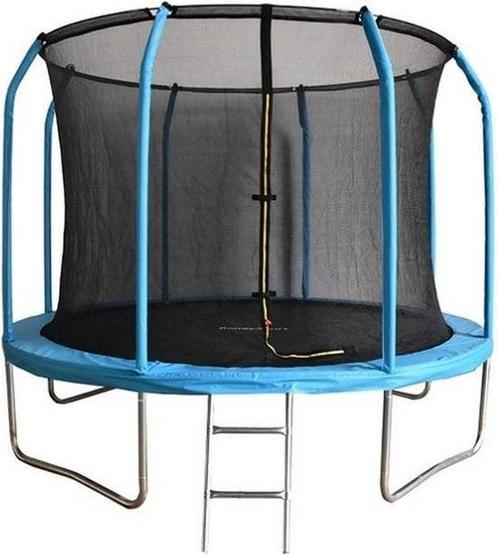 Trampoline - 305 cm - met veiligheidsnet & ladder - blauw, Enfants & Bébés, Jouets | Extérieur | Trampolines, Enlèvement ou Envoi