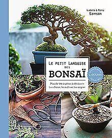 Le Petit Larousse des bonsaï: Plus de 120 espèces à...  Book, Boeken, Overige Boeken, Zo goed als nieuw, Verzenden