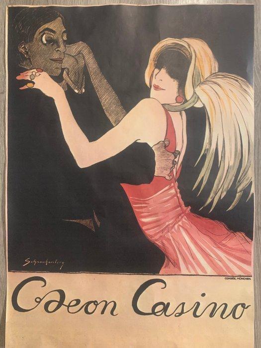 WALTER SCHNACKENBERG (1880-1961) - Odeon -Casinò, Antiek en Kunst, Kunst | Tekeningen en Fotografie