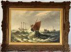 E W Rogers. (XlX/XX) - Wrecked on the Goodwin Sands, Antiek en Kunst