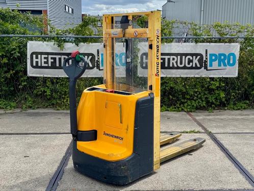 Jungheinrich EJC110-250ZT (2015) stapelaar MET VIDEO, Zakelijke goederen, Machines en Bouw | Heftrucks en Intern transport, Stapelaar