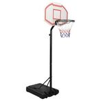 vidaXL Basketbalstandaard 237-307 cm polyetheen wit, Verzenden, Nieuw