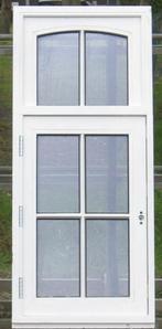 padoek houten raam , chassis , venster , kozijn 58 x 134 wit, Ophalen of Verzenden, Raamkozijn