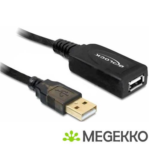 Delock 82689 Kabel USB 2.0 Verlengstuk, actief 15 m, Computers en Software, Overige Computers en Software, Nieuw, Verzenden