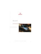 2000 HONDA ACCORD BROCHURE FRANS, Nieuw
